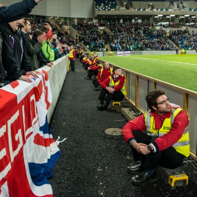 2016 IM MÄRZ, THE NATIONAL FOOTBALL STADIUM AT WINDSOR PARK 4, Belfast